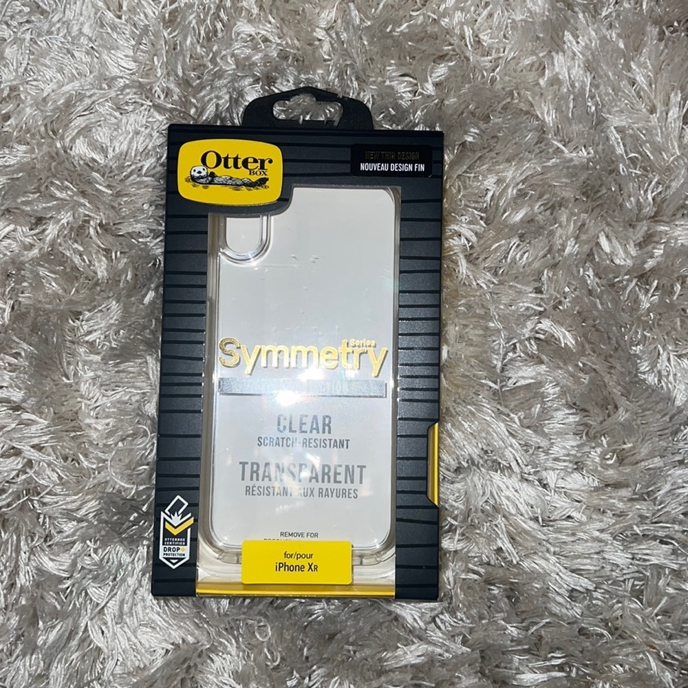 OtterBox Symmetry Series Case for iPhone XR, Clear